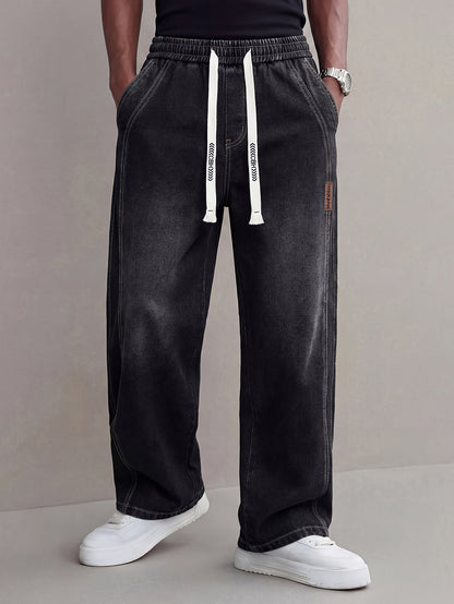 Men's Relaxed Fit Jeans - Classic Wash Clean Finish – 12-Variant Selection – view 8
