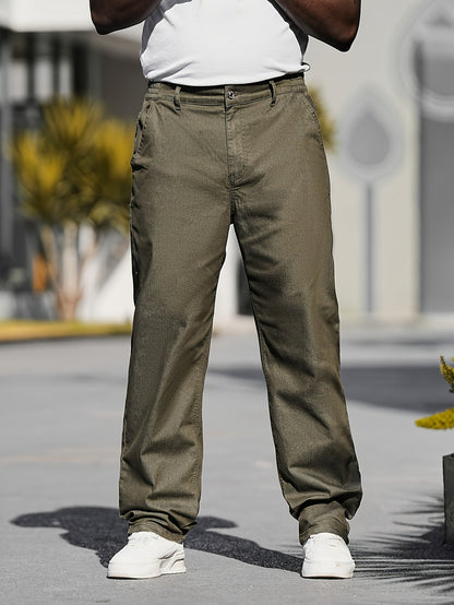Men's Relaxed Fit Jeans - Classic Wash Clean Finish – fern green – view 7