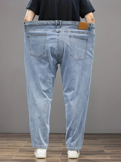 Men's Relaxed Fit Jeans - Classic Wash Clean Finish – Sizes 2XL–8XL – view 4