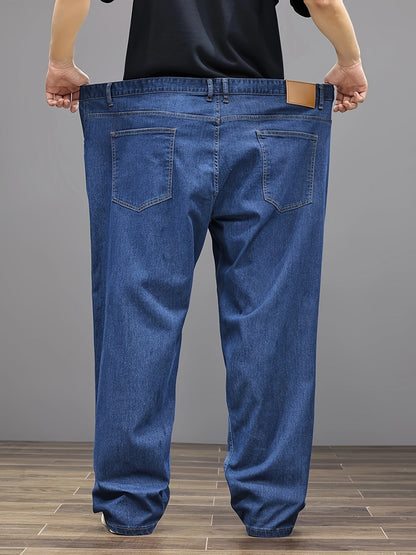 Men's Relaxed Fit Jeans - Classic Wash Clean Finish – Sizes 2XL–8XL – view 7