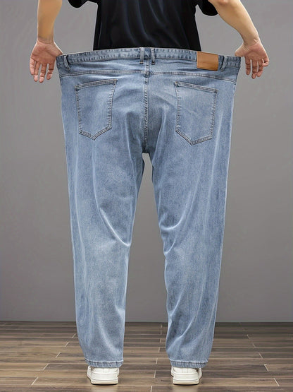 Men's Relaxed Fit Jeans - Classic Wash Clean Finish – Sizes 2XL–8XL – view 8