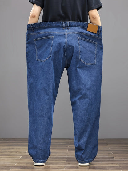 Men's Relaxed Fit Jeans - Classic Wash Clean Finish – Sizes 2XL–8XL – view 16
