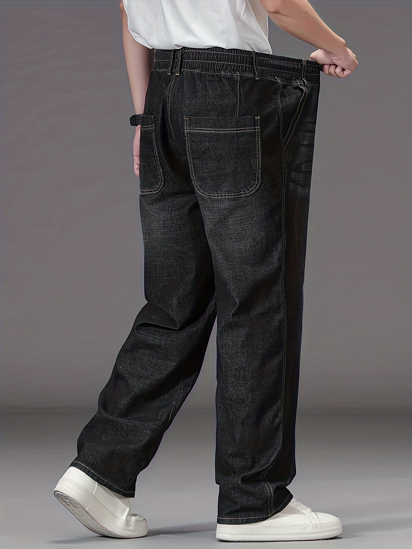 Men's Relaxed Fit Jeans - Classic Wash Clean Finish Weekend – view 5