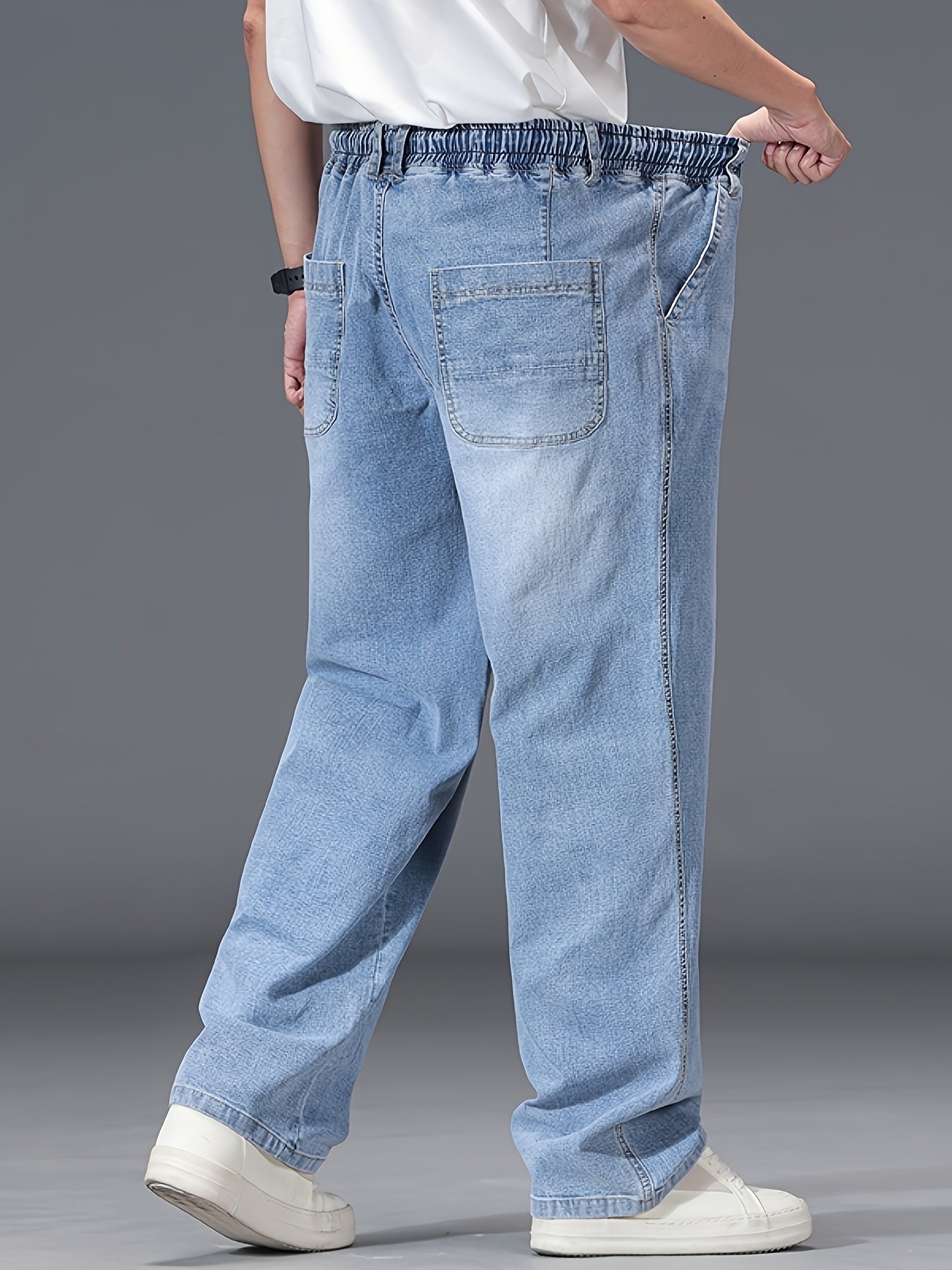 Men's Relaxed Fit Jeans - Classic Wash Clean Finish Weekend – view 6