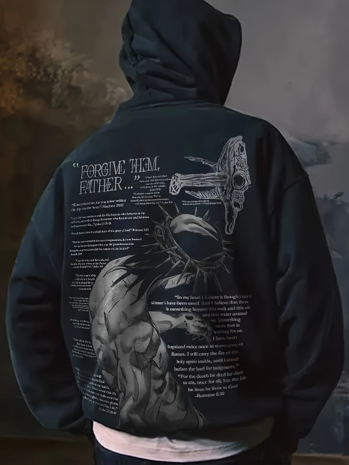 Men's Relaxed Fleece Graphic Hoodie – view 2