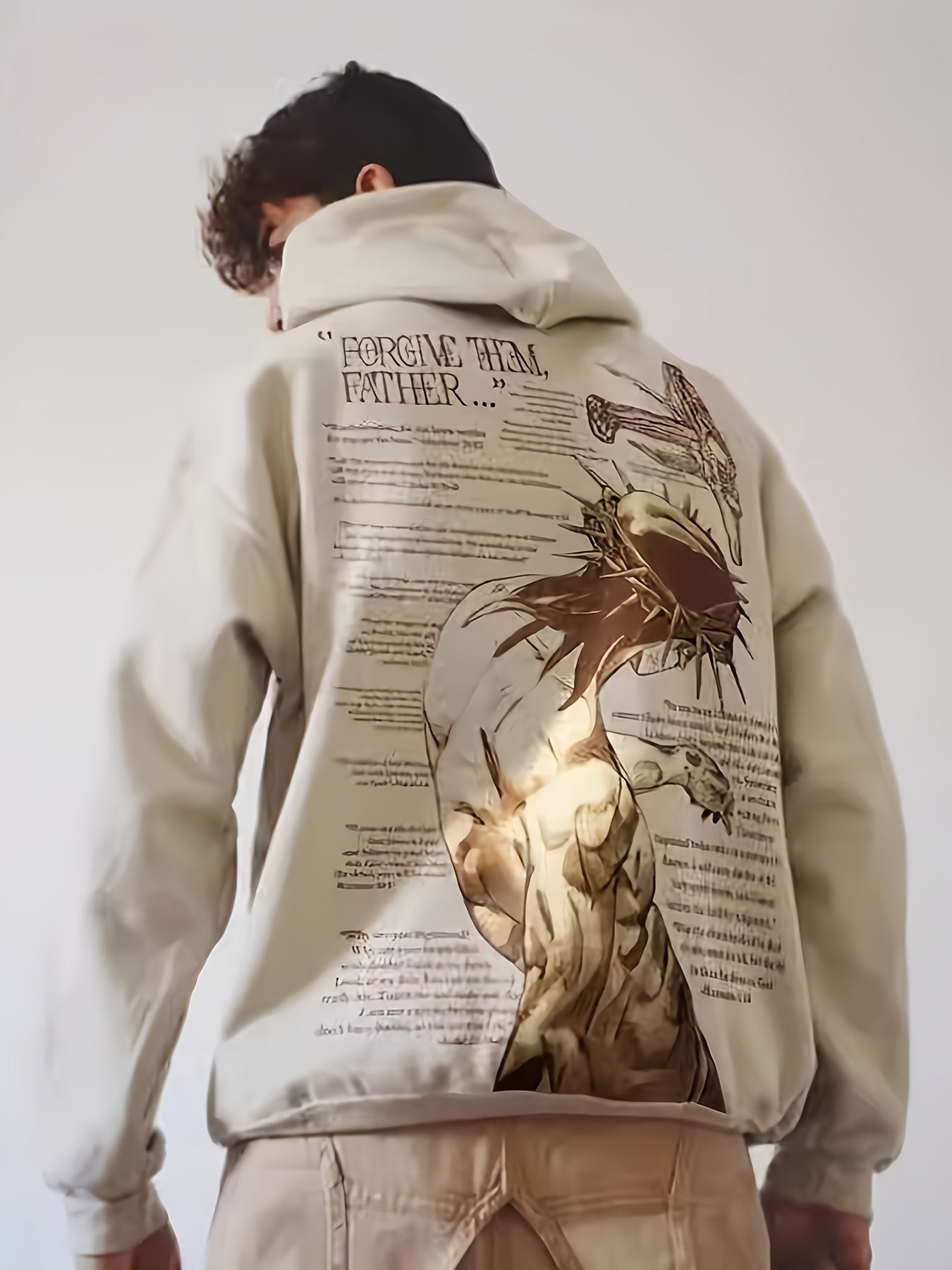 Men's Relaxed Fleece Graphic Hoodie – view 17