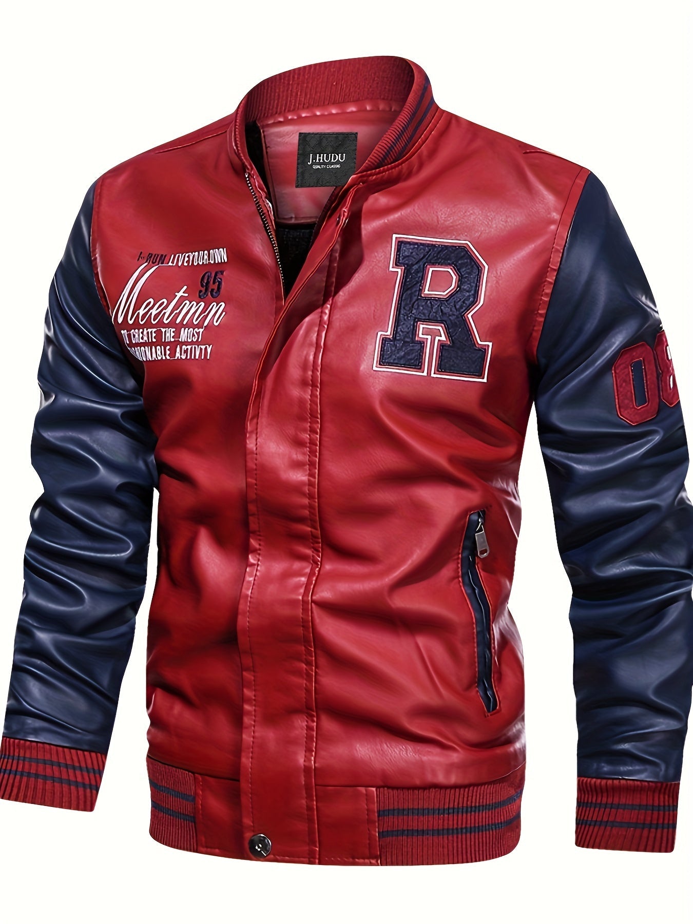 Men's Relaxed Graphic Pullover Jacket – Black option – main product image