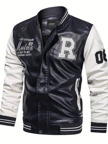 Men's Relaxed Graphic Pullover Jacket – Black option – view 3