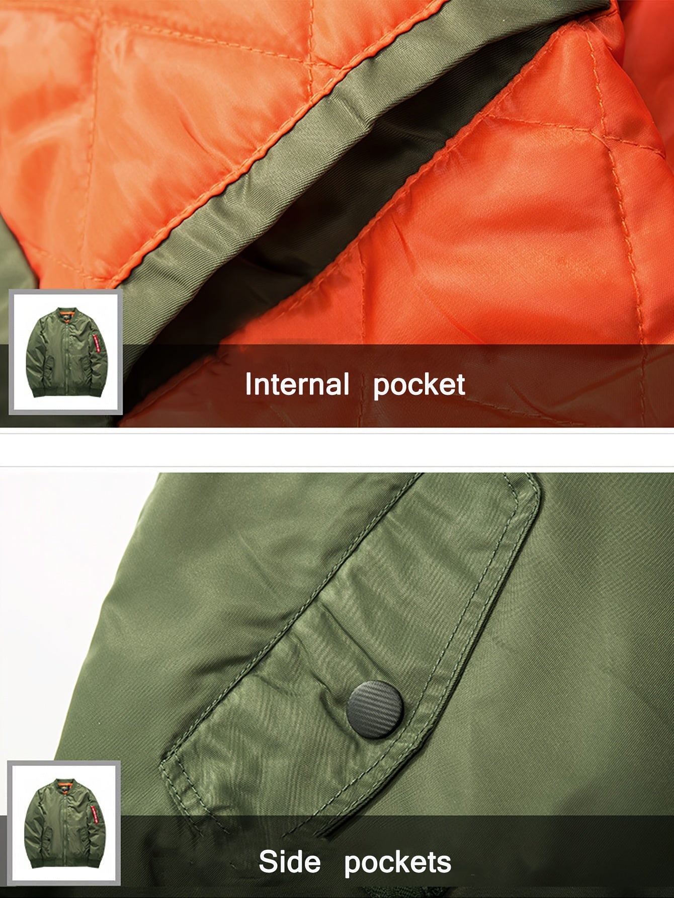 Men's Relaxed Zip-Up Coat – view 7