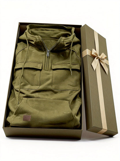 Men's Relaxed Zip-Up Hoodie – view 9