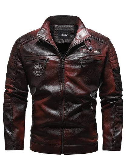 Men's Relaxed Zip-Up Jacket – Black option – view 2
