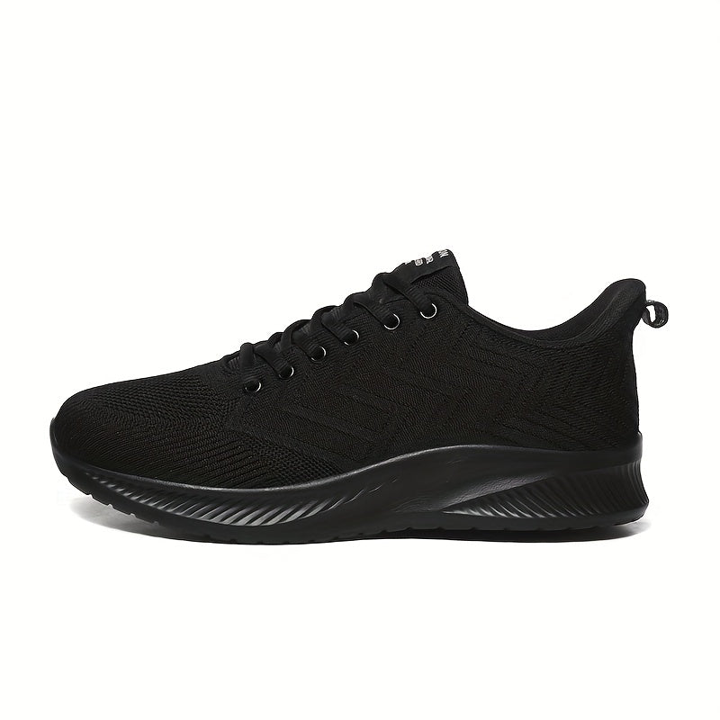 Men's Running Shoes - Breathable Comfort & Lightweight Design – Black – view 3