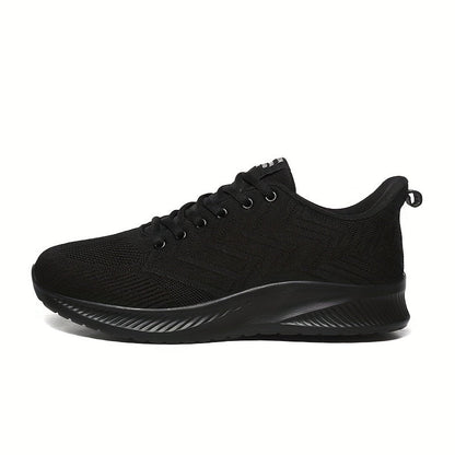 Men's Running Shoes - Breathable Comfort & Lightweight Design – Black – view 3