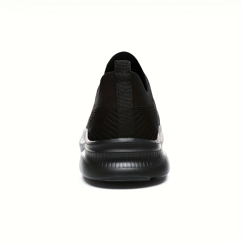 Men's Running Shoes - Breathable Comfort & Lightweight Design – Full Black – view 6
