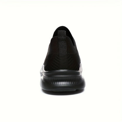 Men's Running Shoes - Breathable Comfort & Lightweight Design – Full Black – view 6