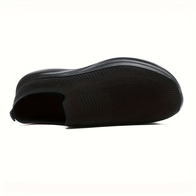 Men's Running Shoes - Breathable Comfort & Lightweight Design – Full Black – view 7