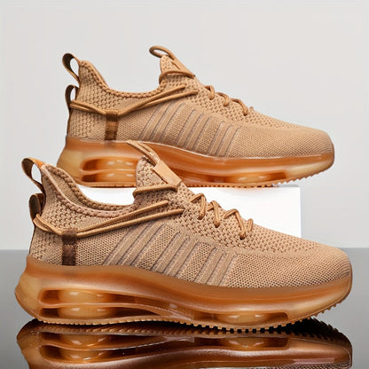Men's Running Shoes - Breathable Comfort & Lightweight Design – Rust / Black – main product image