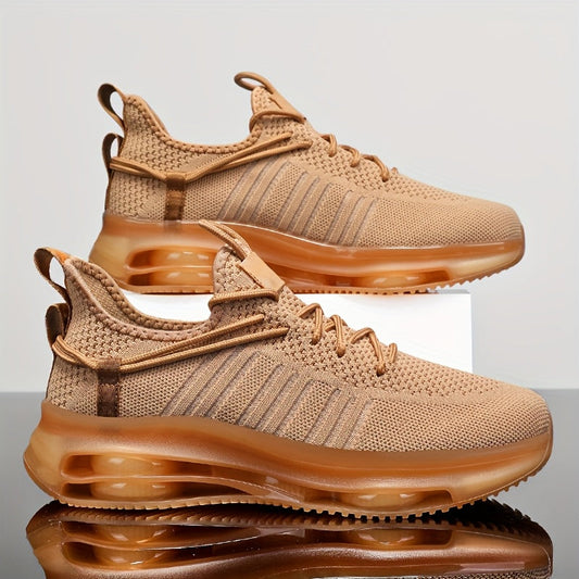 Men's Running Shoes - Breathable Comfort & Lightweight Design – Rust / Black – main product image