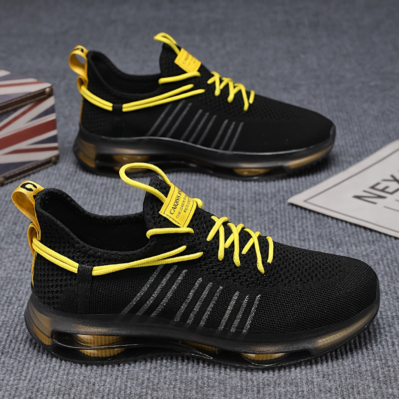 Men's Running Shoes - Breathable Comfort & Lightweight Design – Rust / Black – view 5