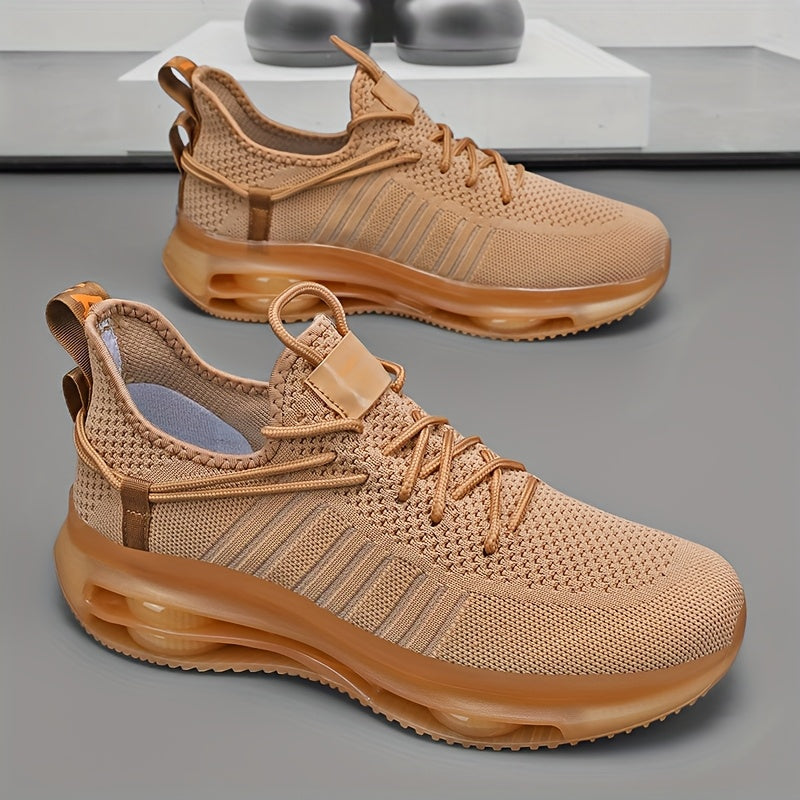 Men's Running Shoes - Breathable Comfort & Lightweight Design – Rust / Black – view 6