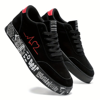 Men's Running Shoes - Breathable Mesh for Outdoor & – Lace Graphic – view 2