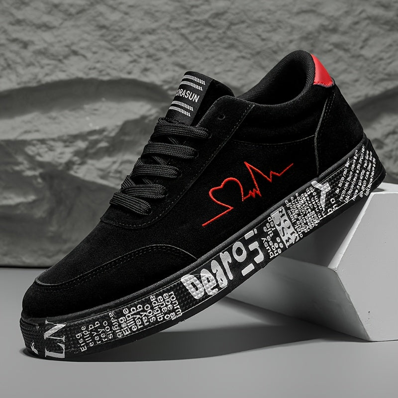 Men's Running Shoes - Breathable Mesh for Outdoor & – Lace Graphic – view 4