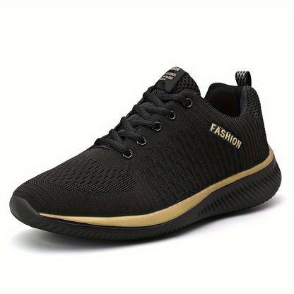 Men's Running Shoes - Breathable Mesh Lightweight for Active Days – (Red) / Green – main product image