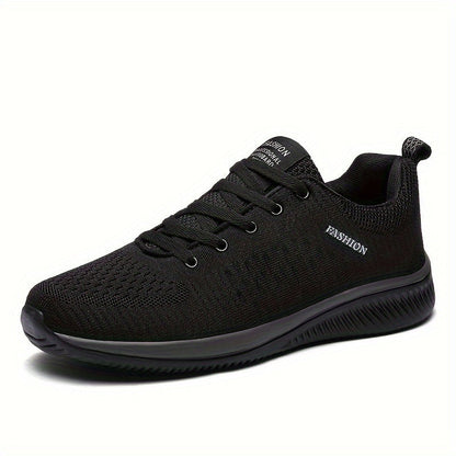 Men's Running Shoes - Breathable Mesh Lightweight for Active Days – (Red) / Green – view 10