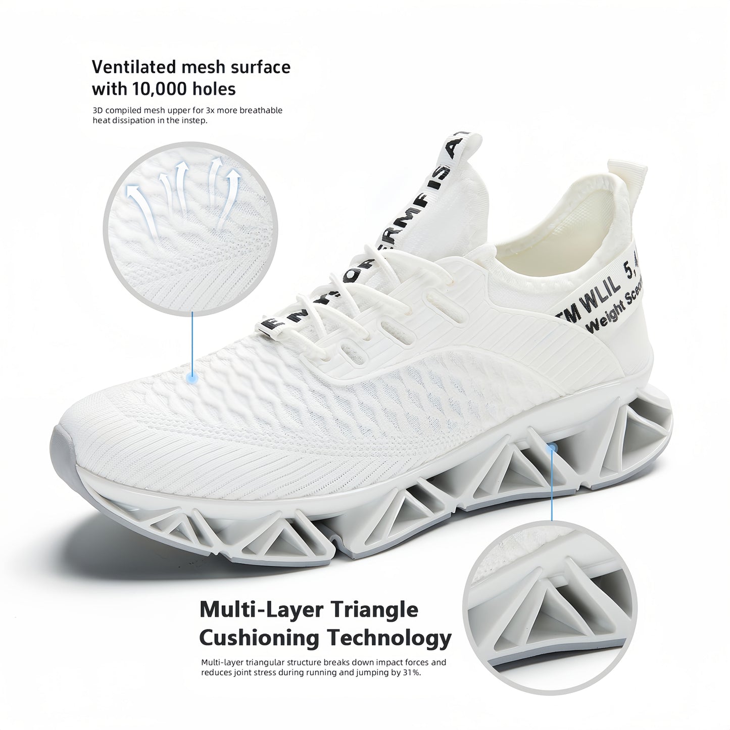 Men's Running Shoes – Breathable Mesh Outdoor & Travel 25 – view 7