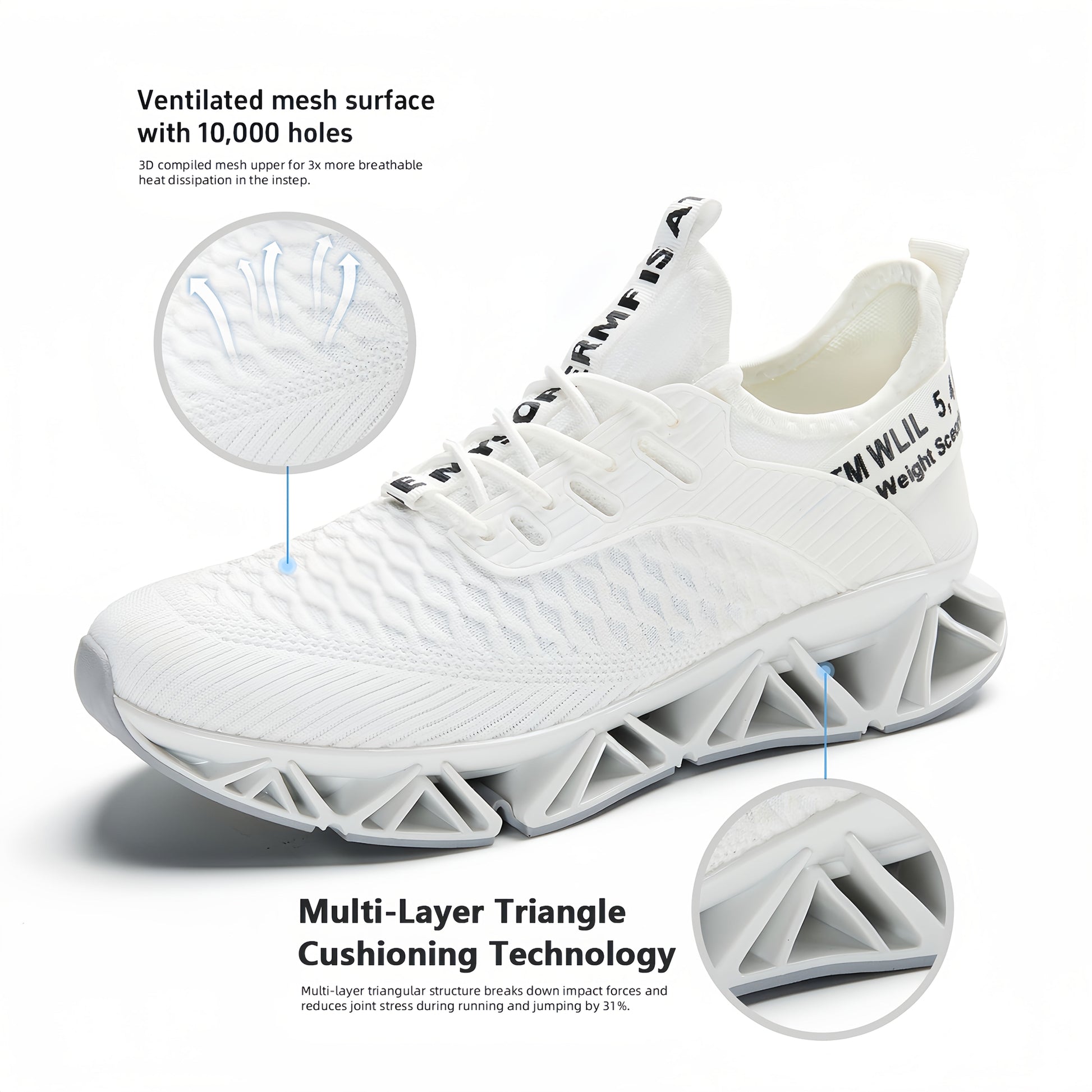 Men's Running Shoes – Breathable Mesh Outdoor & Travel 25 – view 7