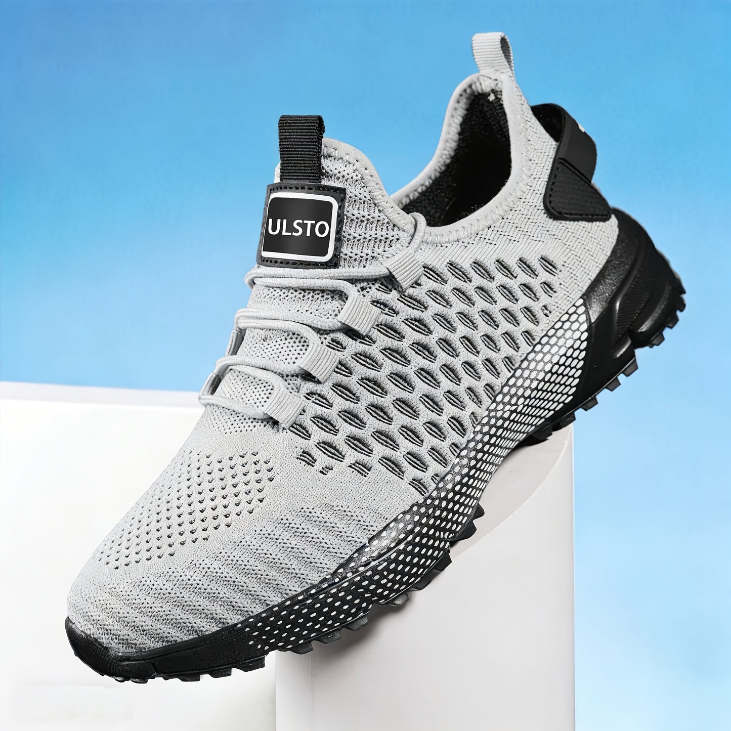 Men's Running Shoes - Cushioned Comfort & Lace-Up – main product image
