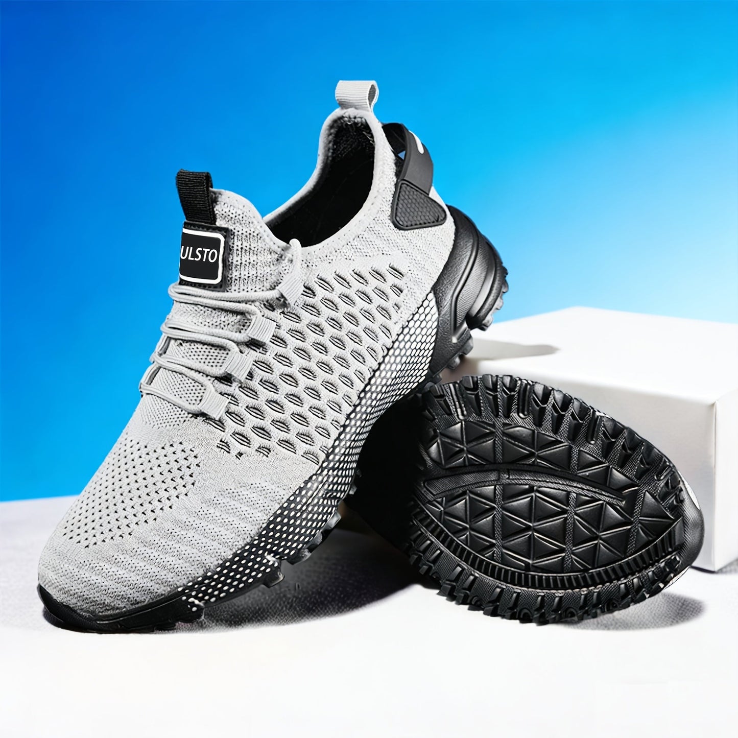 Men's Running Shoes - Cushioned Comfort & Lace-Up – view 2