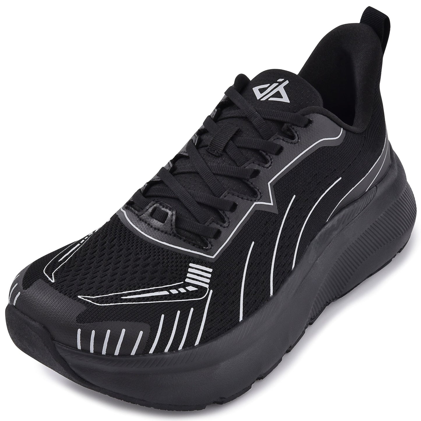 Men's Running Shoes - Cushioned Support & Wide Toe Comfort – main product image