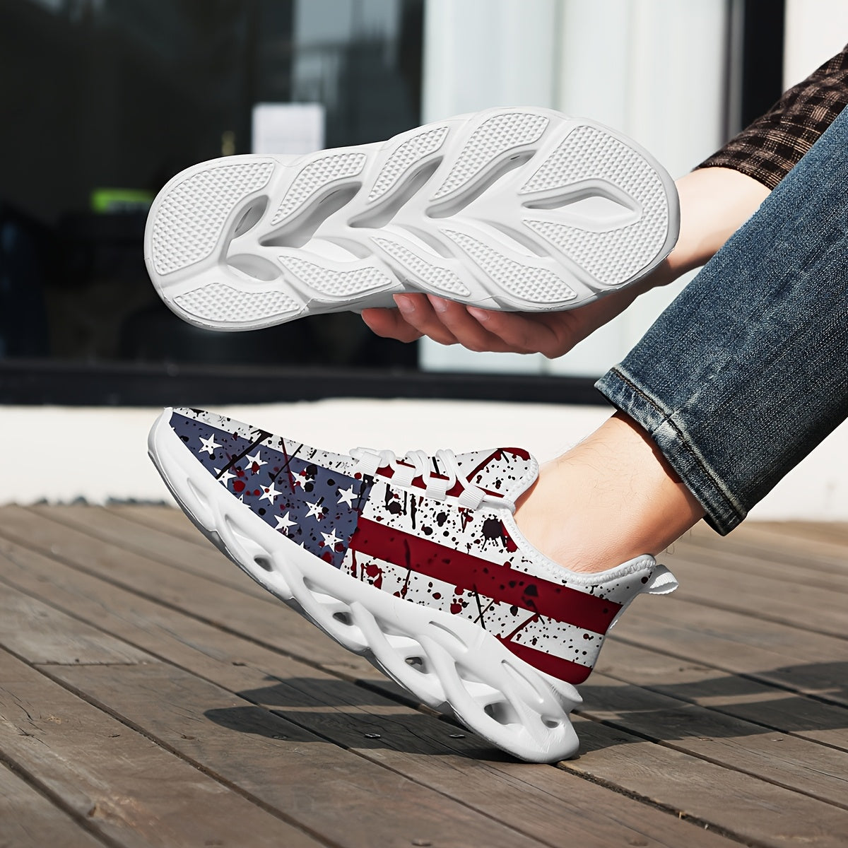 Men's Running Shoes - Lightweight for Outdoor & – view 2