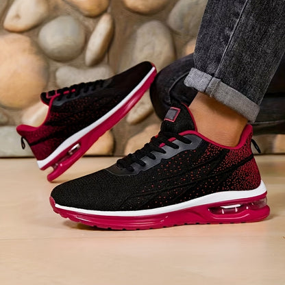 Men's Running Shoes - Non-Slip Sole & Breathable Comfort – Black / Black&Red – view 33