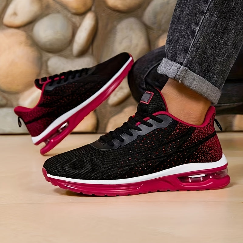 Men's Running Shoes - Non-Slip Sole & Breathable Comfort – Black / Black&Red – view 41