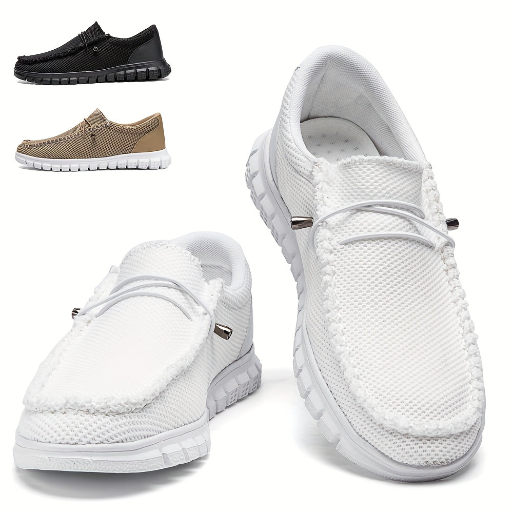 Men's Running Shoes - Non-Slip Sole & Breathable Comfort – Milky Lace – main product image