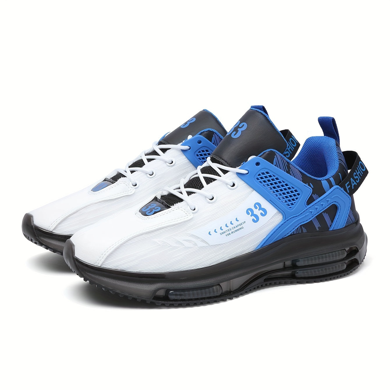 Men's Running Shoes - Non-Slip Sole Cushioned Comfort for Outdoor & – Black option – main product image