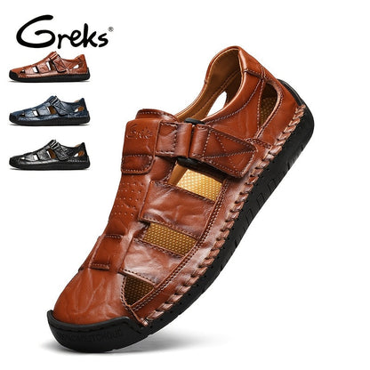 Men's Sandals - Breathable Comfort – Black / Blue – main product image