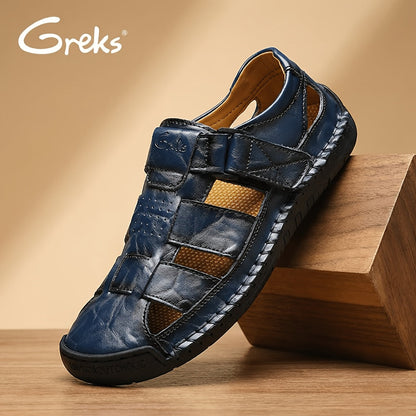 Men's Sandals - Breathable Comfort – Black / Blue – Black option – view 5