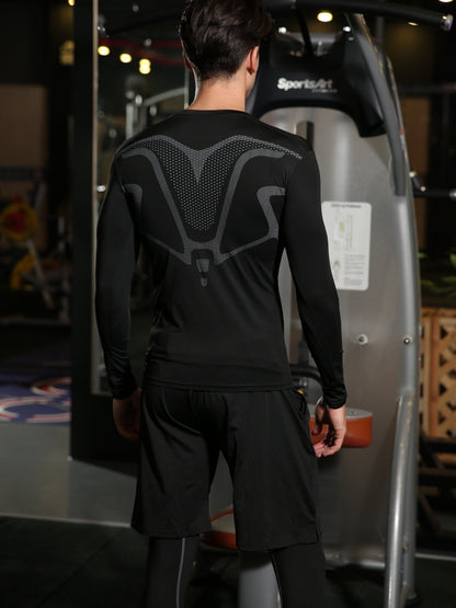 Men's Seamless Outfit Set - Regular Fit detail view