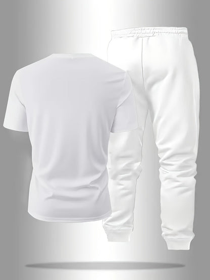 Men's Shirt and Pants Set - Coordinated Summer Style – view 9
