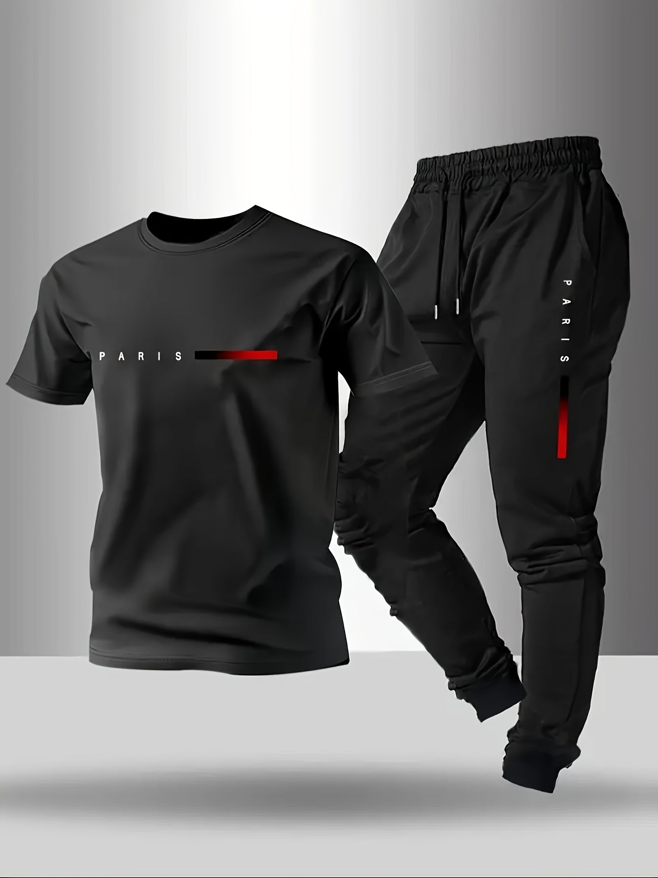 Men's Shirt and Pants Set - Coordinated Summer Style – White option – view 2