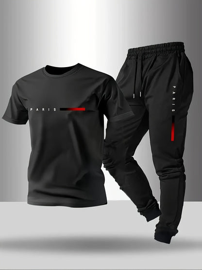 Men's Shirt and Pants Set - Coordinated Summer Style – White option – view 2