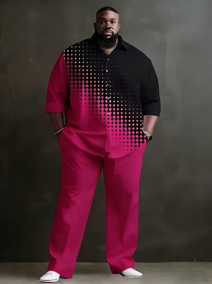 Men's Shirt and Pants Set - Letter Print – view 4