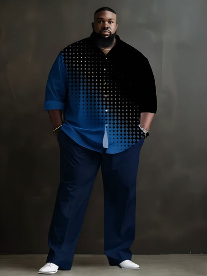 Men's Shirt and Pants Set - Letter Print – view 5