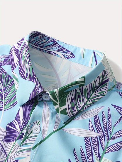 Men's Shirt and Shorts Set - Coordinated Summer Urban Edition – view 6