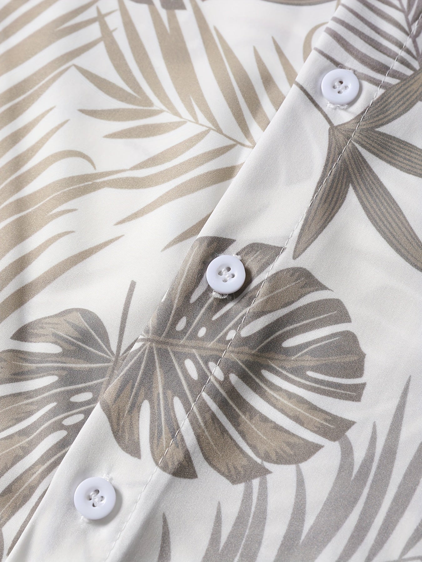 Men's Shirt and Shorts Set - Resort Print Summer Urban Edition – view 3