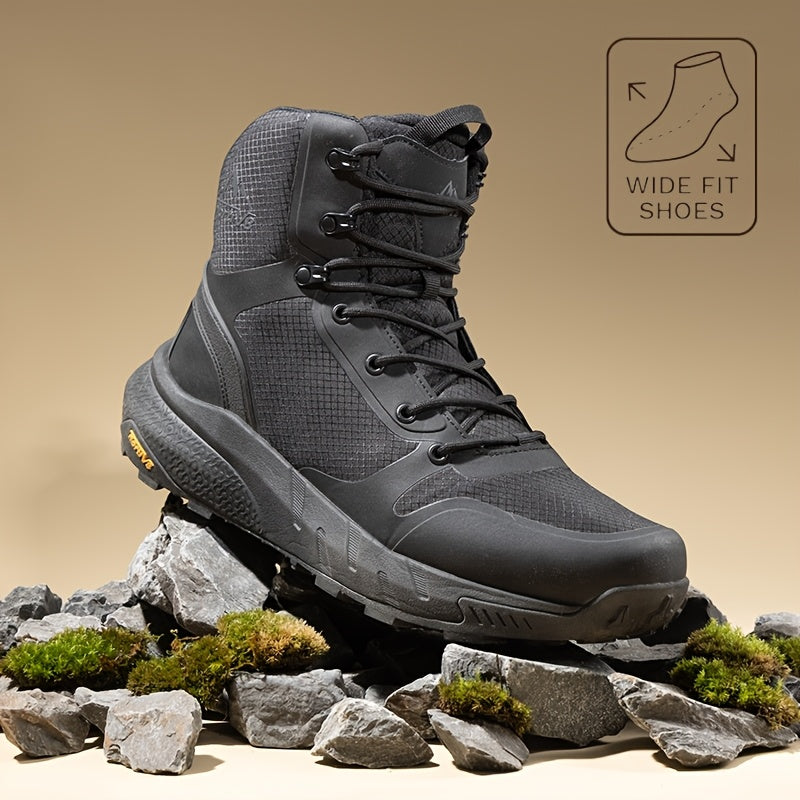 Men's Side-Zip Tactical Boots - Canvas Upper and EVA Insole – view 2