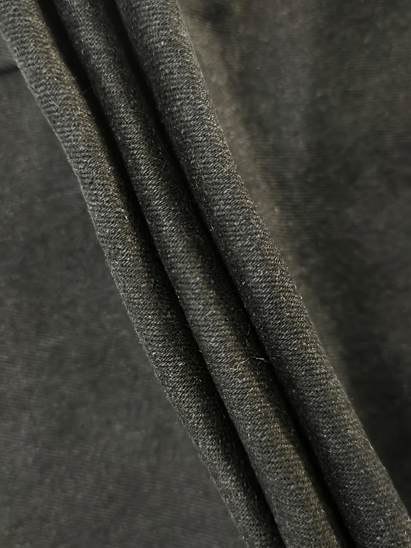 Men's Skinny Jeans - Black Denim Clean Finish – view 4